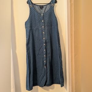 Blue Jay Denim Maxi Dress